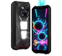 LMHTRADE V Max Play Projecteur 5G Téléphone robuste 20500 mAh Double lumières de camping Taille 7300 36 Go + 512 Go NFC Smartphone