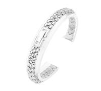 LMINGZE Bracelet de Montre en métal de Petite Taille 6 mm, 8 mm, 10 mm, 12 mm, en Acier Inoxydable, Universel for Femmes(Silver,10mm)