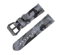 LMINGZE Bracelet de Montre en Silicone 20 mm 22 mm, étanche, Sport, à dégagement Rapide, Souple(Camo Grey,22mm)