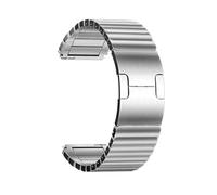 LMINGZE Bracelet de Rechange en Acier Inoxydable de 22 mm, démontage Rapide, Universel(Silver)