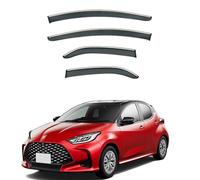 LMJCH 4 Articles Voiture Déflecteur d'air,Aérodynamique Déflecteur De Vent,pour Toyota Yaris Hatchback MK4-XP210 2020+ Durable Visière Anti Pluie Accessoires