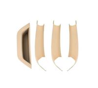 LMJCH Protection Poignée Porte Intérieure Voiture,Voiture Protecteur Poignée Accoudoir,pour BMW X3 F25 X4 F26 2011-2017 Revêtement De Poignée De Porte Intérieure,B-Beige 4 Pcs