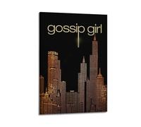 LMJUSNEFNC Poster pour la série télévisée Gossip Girl - Impression sur toile - Décoration murale moderne pour chambre à coucher - 20 x 30 cm