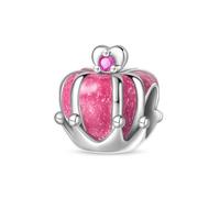 LMLMECREA Breloque en argent 925 - Pour bracelets Pandora - Breloques européennes pour femme, Argent sterling, Zircone cubique