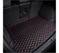 lmlpan Cuir Tapis Coffre Voiture pour Honda Civic Type R FL5 2023-2025, Tapis Protection Coffre Voiture Imperméable Anti-Rayures Trunk Cargaison Tapis,A/BlackRed