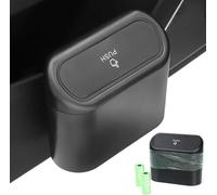 lmlpan Poubelle De Voiture avec Couvercle pour Renault Rafale E-Tech PHEV DHN Scenic E-Tech Symbioz, Portative Mini Imperméable Boîte Rangement Voiture Suspendue