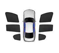 Lmmdhi Pare-Soleil de Fenêtre de Voiture pour VW T-ROC 2017-2023,Pare-Soleil D'isolation Thermique,Pare-Soleil de Protection Solaire,Black-Black-6pcs