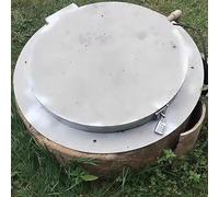 LMMIAOZ Couvercles de Fosse septique en Acier Inoxydable, Couvercle et Cadre encastrés Robustes, Couvercle d'inspection en métal avec Trou de Verrouillage, Couvercle d'inspectio