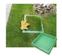 LMMIAOZ Couvercles de Regard de Fosse septique en résine MC avec Trou de tirage 40 x 40 cm pour Jardin communautaire et pelouse, Usage extérieur intensif