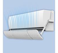 LMMIAOZ Déflecteur de climatiseur rétractable, déflecteurs de Pare-Brise Anti-soufflage Direct réglables en Longueur et en Angle, déflecteurs de climatisation de Direction du ve