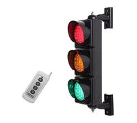 LMMIAOZ Feu de signalisation LED avec télécommande, Panneaux de signalisation, Feux indicateurs industriels, feu de signalisation extérieur étanche, pour Voies de stationnement,