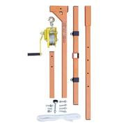 LMMIAOZ Outils de Levage pour climatiseurs Portables : Grue à manivelle avec Support 3 HP et treuil de 20 m pour Un démontage et Une Installation faciles.