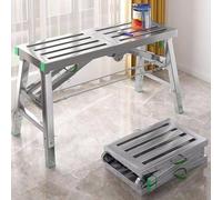 LMMIAOZ Plateforme de Travail réglable, escabeau Multifonction, Plateforme de Travail Pliable, Tabouret, Tour d'échafaudage, équipement d'échafaudage Portable, établi d'atelier p