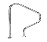 LMMIAOZ Rambarde de sécurité pour Piscine en Acier Inoxydable, poignées de sécurité pour rampes d'accès, rambarde de Spa Facile à Assembler pour entrée de Piscine enterrée (1,0 m