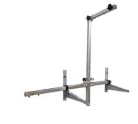 LMMIAOZ Supports Pliables pour treuil Manuel pour Installation de climatisation extérieure de 1 à 3 CV - Outil de Levage Robuste, capacité de 220 LB, Installation Facile en extér