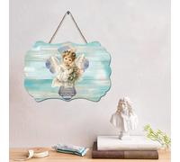 LMMIXEE Panneau vintage en bois avec verset de la Bible de Jésus Bless The Food Before Us - 10,2 x 15,2 cm - Décoration murale pour chambre à coucher, salon, cadeau de pendaison de crémaillère
