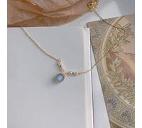 LMMSHA Colliers Naturel Moonlight Strawberry Pearl Collier Luxueux Feng Shui Lucky Charm Longueur de chaîne réglable Guérison Crystal Vintage Bijoux métaphysique Femmes Talisman Prosperité, Cry