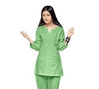 LMMSHA Uniforme de Tai Chi Costume de méditation Zen pour Femmes Chinoises-Coton,AM