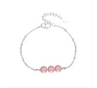 LMMSHX 925 Crystal Women Chain Bracelet à la Main pour Dames Bodal Body