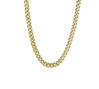 LMMSHX Boys, Hip Pop Curb Chain Stainless Steel Chain for Men Chain 18-30 inch