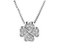 LMMSHX Colliers de trèfle et pendentifs Strass Choker Collier Maxi Colliers pour Femmes