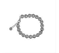 LMMSHX géométrie Double côté Amour Coeur cousant Bracelet Femme