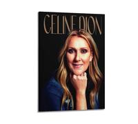 LMMZPUD Poster de Celine Dion - Impression sur toile - Décoration murale moderne pour chambre à coucher - 30 x 45 cm
