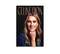LMMZPUD Poster de Celine Dion - Impression sur toile - Décoration murale moderne pour chambre à coucher - 40 x 60 cm