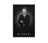 LMMZPUD Poster de Michael Buble de chanteur - Peinture murale décorative sur toile - Moderne - Pour chambre à coucher - 30 x 45 cm