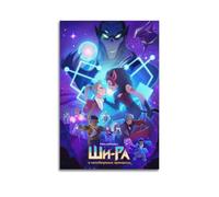 LMMZPUD Poster décoratif sur toile avec dessin animé She-Ra et les princesses du pouvoir, poster mural moderne pour chambre à coucher, 20 x 30 cm