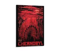 LMMZPUD Poster décoratif sur toile de Tchernobyl - Poster mural et impression d'art moderne pour chambre à coucher - 20 x 30 cm