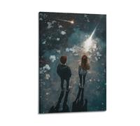 LMMZPUD Poster décoratif sur toile représentant un couple sous la fusillade - Poster et image d'art moderne pour chambre à coucher - 20 x 30 cm