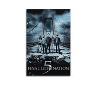LMMZPUD Poster du film Final Destination 5 - Impression sur toile - Décoration murale moderne pour chambre à coucher - 40 x 60 cm