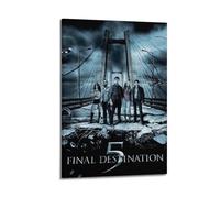 LMMZPUD Poster du film Final Destination 5 - Impression sur toile - Décoration murale moderne pour chambre à coucher - 50 x 75 cm