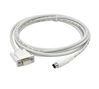 LMNCBVYA 10 Meter PLC Communication Cable for TP/TH/TG/MD204-XC, Compatible with MD204L OP320-A Text Display & XC Series, White