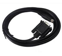 LMNCBVYA 10m Communication Cable for TK6070/MT6000/8000 Series Touch Screen & DVP PLC Connection - Black