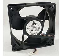 LMNCBVYA 200CFM, 4500RPM, Double Ball Bearing Solution 127mm EFB1312SHE DC 12V 2.76A 4-Wire Server Fan
