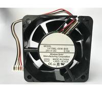 LMNCBVYA 2410ML-05W-B55 24V 0.13A 6025 Cooling Fan - 4-Wire Fixer Fan for Electronics and Equipment