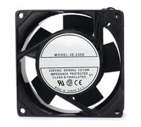 LMNCBVYA 3E-230S Electric Control Cabinet Fan 8038 AC230V Oven Cooling Fan - High Temperature Resistance, 80mm x 80mm x 38mm, 3100RPM, 32CFM, 30DBA Noise Level