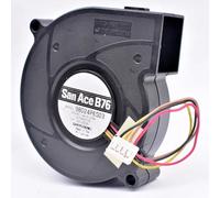 LMNCBVYA 9BD24P6S03 70x76x20mm DC24V 0.16A 4-Wire PWM Blower Cooling Fan for Inverter - Cooling Solution