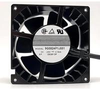 LMNCBVYA Ailsa Hexi 9G0824P1J051 DC24V 0.56A 80x80x38mm 2-Wire Fan for - 6300RPM 90CFM Air Solution