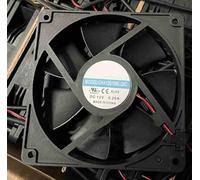 LMNCBVYA CHA12012RL-25C 120mm 2-Wire DC Fan, 12V 0.2A for Efficient Heat Dissipation