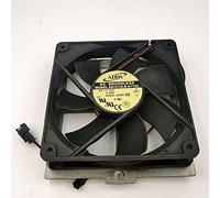 LMNCBVYA DC 12V 0.24A, 1800RPM, Double Ball Bearing, 71.8CFM, 34.4dBA Noise Level AD1212LB-A71GL 120mm Silent Fan -