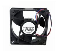 LMNCBVYA EFB1324SHE 24V 1.38A High Wind Axial Flow Inverter Fan - 127x127x38mm, 4600RPM, 200CFM, Durable and Quiet Operation