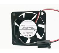 LMNCBVYA Fanatics 60x60x15mm DC 24V 0.09A 3-Wire Fan for Reliable Airflow and Heat Dissipation