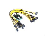 LMNCBVYA FCQLR Server Power Conversion Board with 10 6Pni to 6P Graphics Power Cables - 0.5m Length, Compatible with Various Models