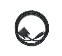 LMNCBVYA FX-50DU-CAB0 PLC Communication Cable for Touch Panel F940 F930 F920 Series - 10 Meters, Black