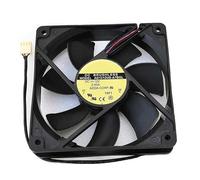 LMNCBVYA High-Performance 120mm Cooling Fan AD1212UB-A7BGL DC12V 0.50A with Temperature Control - 4-Wire Design for Optimal Airflow