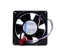 LMNCBVYA High-Performance 24V 120mm Cooling Fan - 11.5W 0.48A 4-Wire for Printing Machines - Model 4114N/37HPR