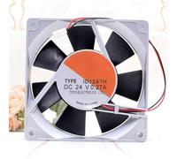 LMNCBVYA High-Performance 24V Cooling Fan TYPE ID12A7H - 120mm Metal High Temperature Resistant Fan for Reliable Cooling Solutions